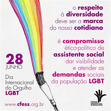 cress dia internacional do orgulho lgbt liberdade de orientação sexual e identidade de gênero