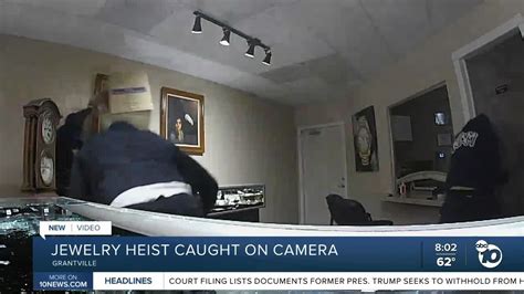 Jewelry Heist Caught On Camera Youtube