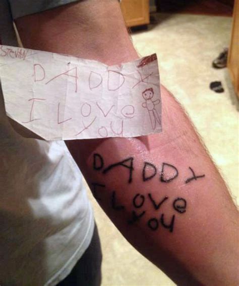 70 Tatuagens Para Mostrar Amor Entre Um Pai E Seu Filho Ou Filha