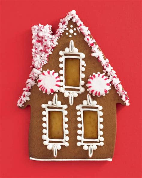 How To Make A Peppermint Gingerbread House The Kitchn