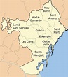 Mapas de Barcelona - Mapa Físico, Geográfico, Político, turístico y ...