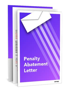 Avoid errors & write your waiver form. Penalty Abatement Letter Template
