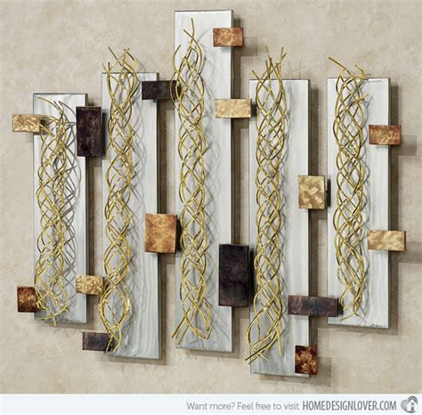 15 Modern And Contemporary Abstract Metal Wall Art