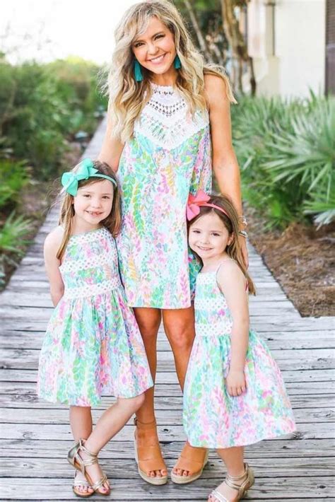 42 Cute Mommy And Me Outfits Youll Both Want To Wear Mother Daughter