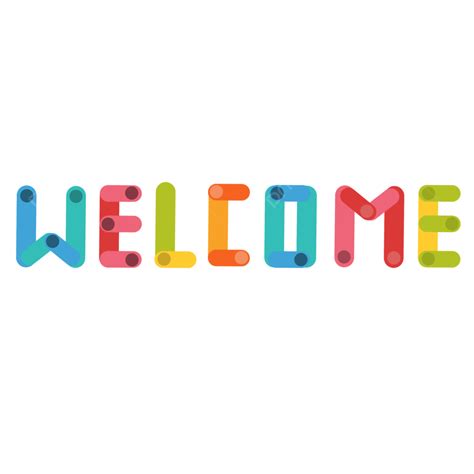Welcome Colorfull Welcome Welcome Sign Colorfull Png Transparent