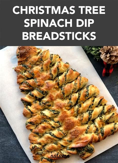 We make spinach dip breadsticks using store bought pizza dough and they are delicious! Pizza Dough Spinach Dip Christmas Tree Recipe : Christmas ...