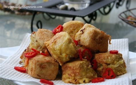 Buat saja sup ayam kampung yg legit enak ini. Resep Cara Mudah Membuat Tahu Isi Enak - Resep Masakan ...