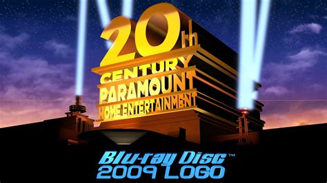 20th Century Paramount Home Entertainment Logo 2009 Blu Ray Edition