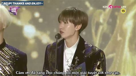 Eon Vietsub Seoul Music Award Bonsang Super Junior Speech Youtube