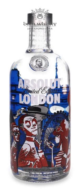 Wódka Absolut London Limited Edition 40 07l Dom Whisky
