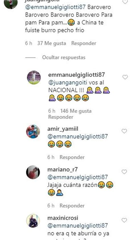 El Duro Cruce Entre Emmanuel Gigliotti Y Los Hinchas De River Las Burlas Que Se Volvieron Viral