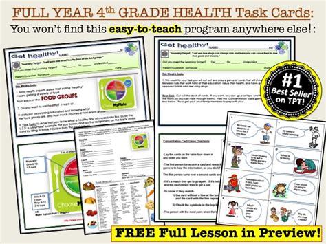 4th Grade Health Made Easy!: #1 Best-Selling Full Year ...