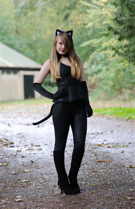 My Sexy Black Cat Costume For Halloween Raindrops Of