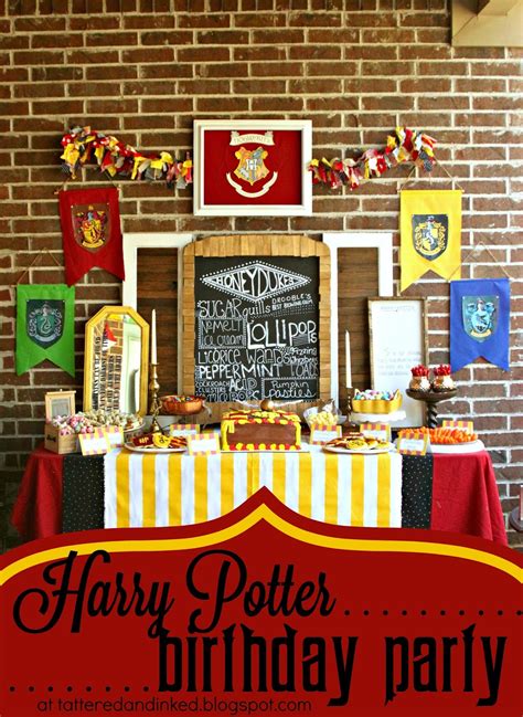 Creative Harry Potter Party Ideas Harry Potter Birthday Party My Xxx Hot Girl