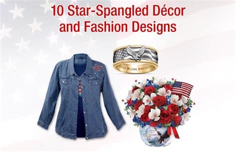 10 Star Spangled Decor And Fashion Designs Bradford Exchange Blog