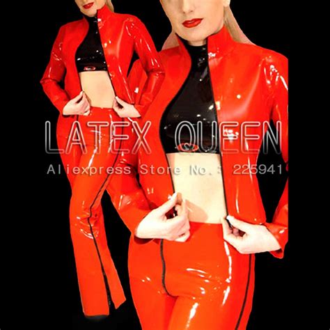 Buy Women S Latex Rubber Jackets Coats From Reliable
