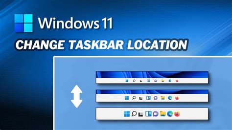 How To Change Taskbar Location On Windows 11｜change Windows Taskbar To