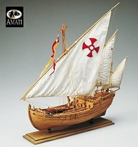 Amati 1411 Kit Modelismo Naval Barco La Niña Escala 165 Amazones