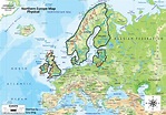 Map - Northern Europe