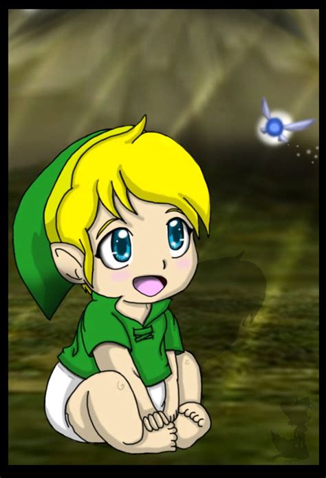 Baby Link Kokiri Forest By Babychrisfox On Deviantart Zelda Baby