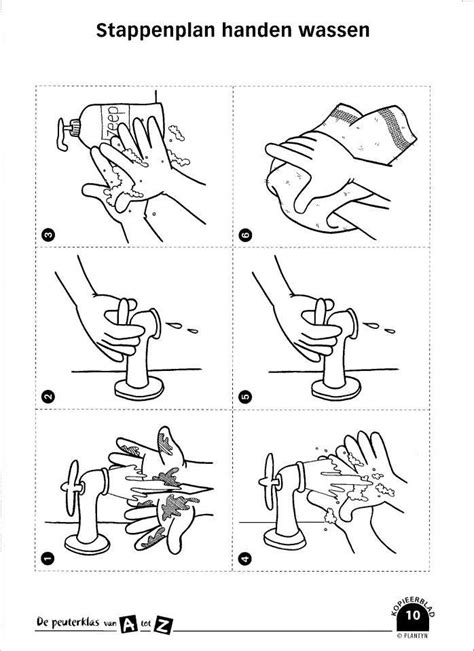 Stappenplan Handen Wassen Handen Wassen Thema Lichaam