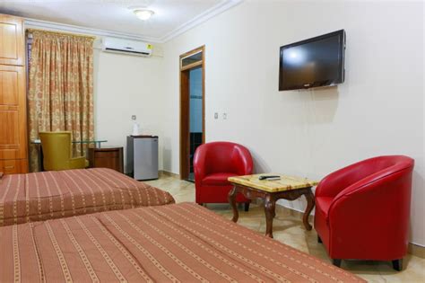 Standard Twin Room Welcome To Charleston Hotel Tesano Accra Ghana