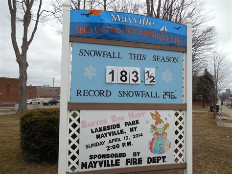 Snowfall Sign Mayville New York Jimmy Emerson Dvm Flickr