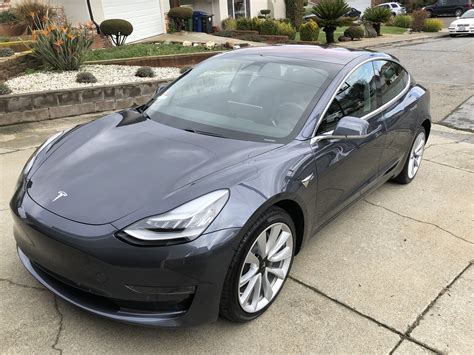 2019 Tesla Model 3 Grey Metallic — Detailership™