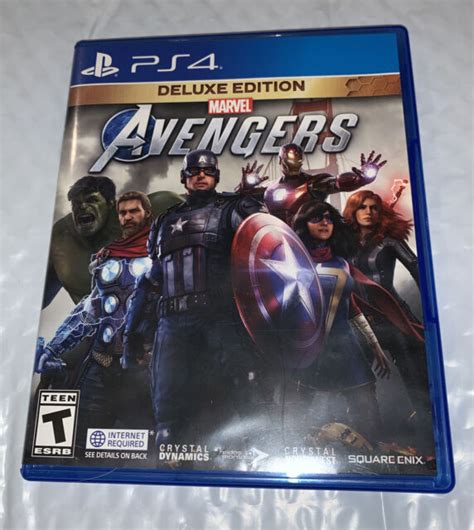 Marvels Avengers Deluxe Edition Playstation 4 2020 For Sale Online