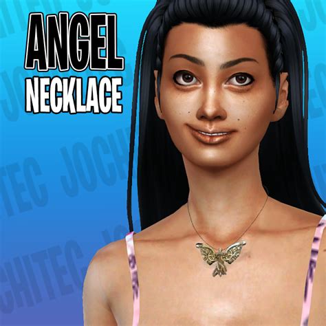 Angel Necklace By Jochi The Sims 4 Create A Sim Curseforge