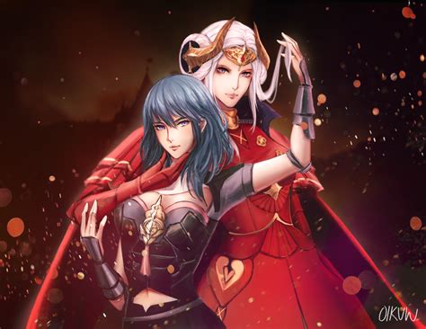 Edelgard And Byleth Oc Fireemblem Fire Emblem Characters New