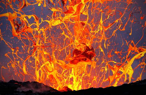 Exploding Lava Bubble Pics