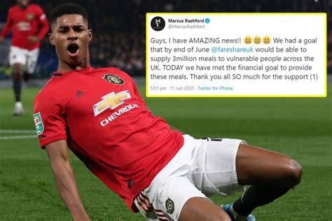 Marcus Rashford Writes Emotional Letter To Government Pleading For Them