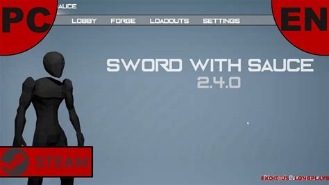 Sword With Sauce Pcsteamen Longplay Youtube