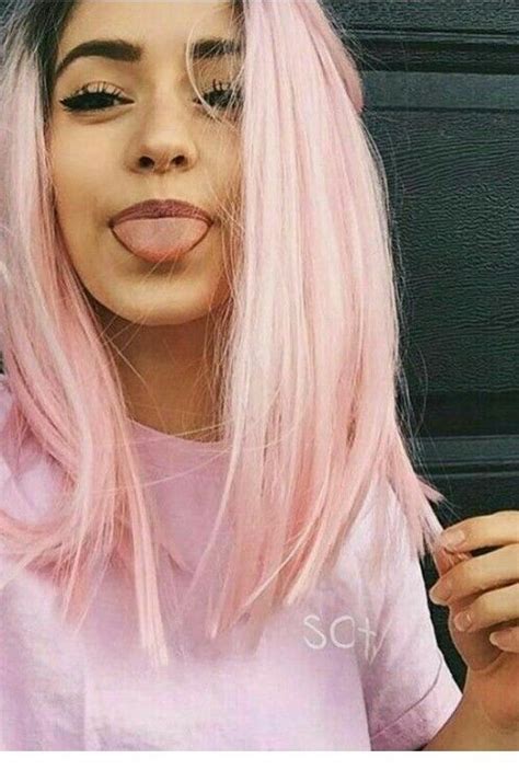 Pin By Caro Caputo On Hair Styles Hair Color Pink Hair Color Pastel Pastel Pink Hair