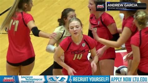 Western Boone Vs Andrean Volleyball 2021 Class 2a Championship
