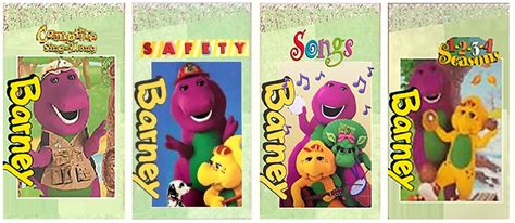 Barney Vhs Custom Image Barney Classic Collection Re Releases Images