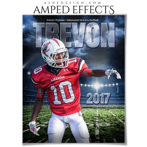 Amped Effects Breaking Ground Football Football Banner Senior