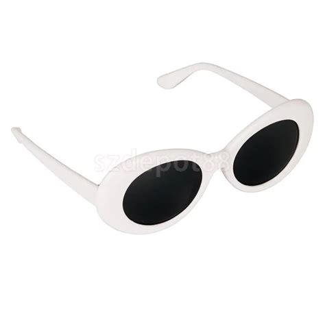 Fashion Retro Clout Goggles Women Glasses Oval Bold Mod Thick Framed
