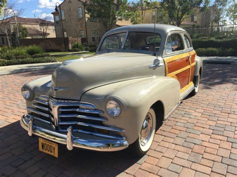 More listings are added daily. 1948 Chevrolet Fleetmaster Country Club Coupe Woody for ...