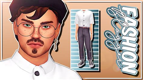 The Sims 4 Fashion Blogger 💻 Cas And Lookbook Cc Links Youtube