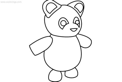 Roblox Adopt Me Coloring Pages Panda Animal Coloring Pages Coloring