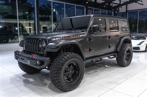 Used 2018 Jeep Wrangler Unlimited Rubicon Jl Upgrades Loaded Woptions