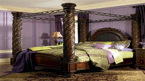 They were favored through the high society as a glamorous symbolic representation of wealth. Four Poster Canopy Bed King Sheets Brown - Lentine Marine