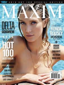 Delta Goodrem Poses Topless For Maxim Magazine As She Tops Hot