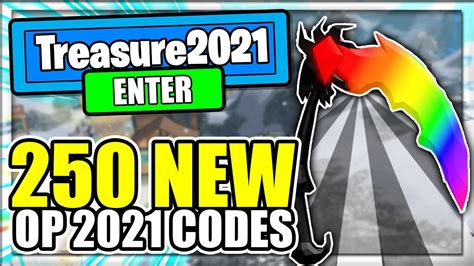 2021 All 250 New Secret Op Codes Treasure Quest Roblox Youtube