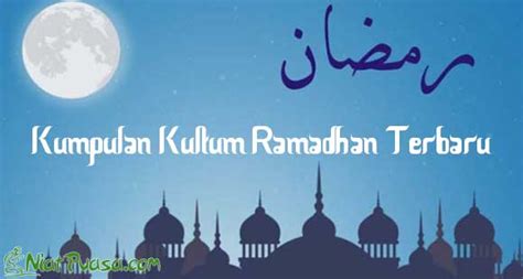 Semoga contoh kultum tarawih ini bermanfaat bagi kita semua. 10 Materi Kultum Singkat Bulan Ramadhan 1441 H/2020 M. - DUNIA PENDIDIKAN