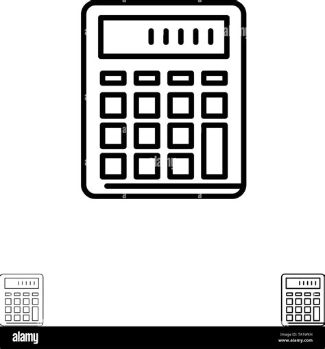 Calculator Accounting Business Calculate Financial Math Bold And