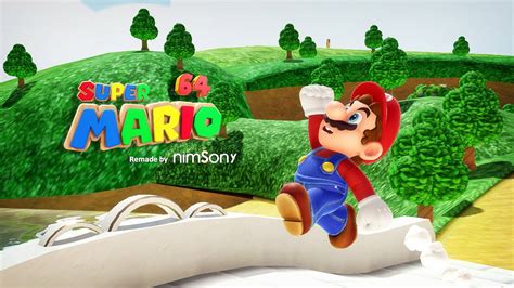 Fan Makes An Amazing Hd Remaster Of Super Mario 64