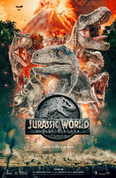 Jurassic Park Dinosaur Poster